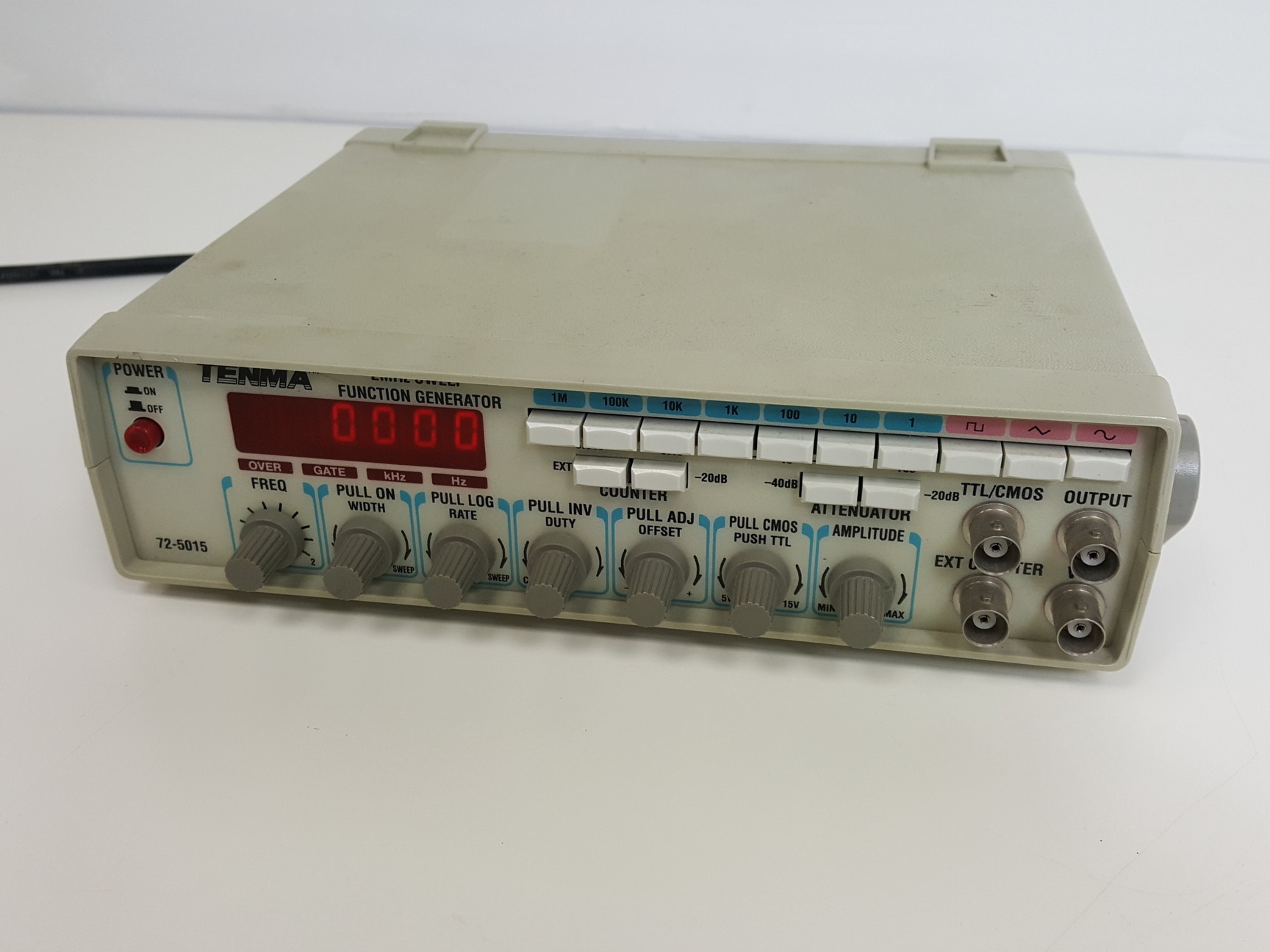 Image of 8 x Tenma 2MHz Sweep Function Generators Model/Part no. 72-5015 Lab
