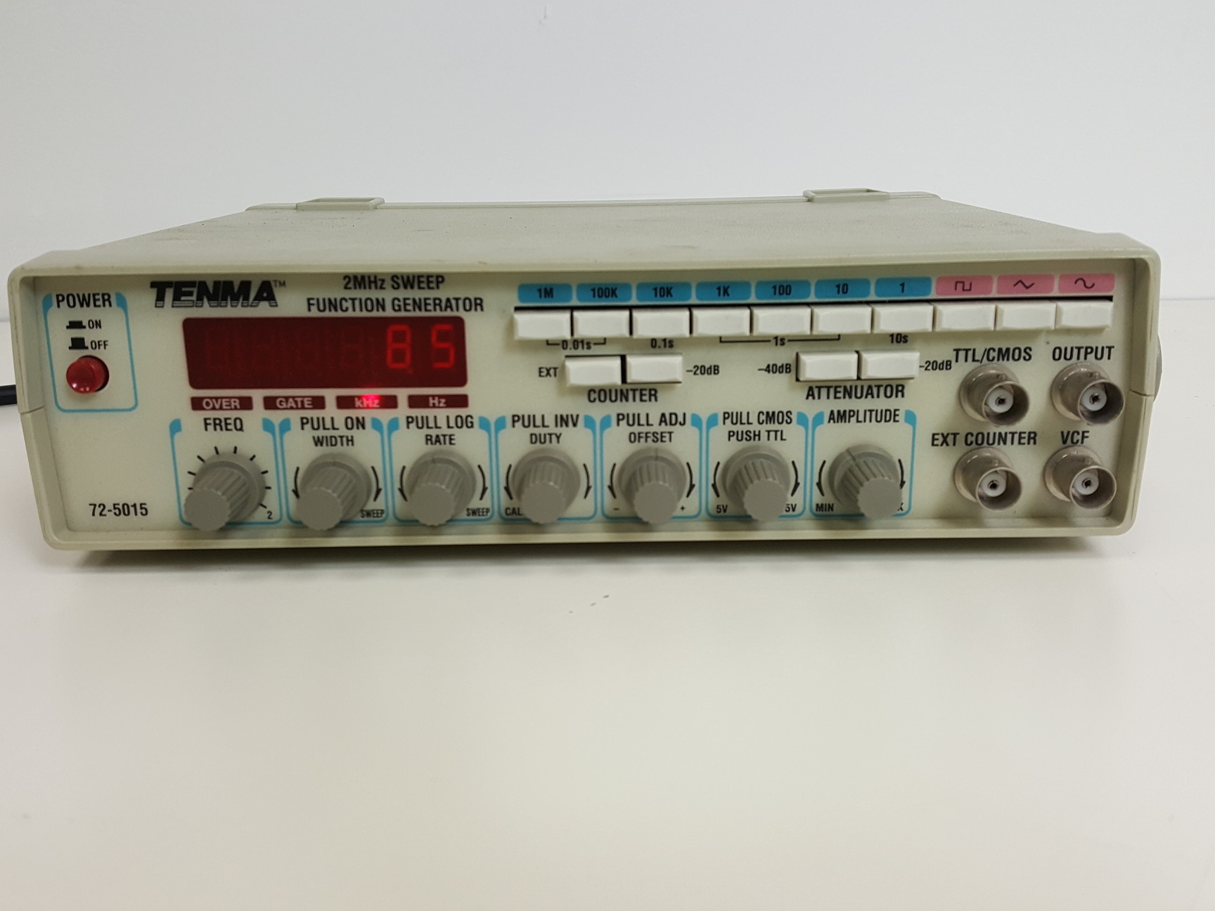 Image of 8 x Tenma 2MHz Sweep Function Generators Model/Part no. 72-5015 Lab