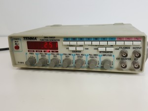 Thumbnail image of 8 x Tenma 2MHz Sweep Function Generators Model/Part no. 72-5015 Lab