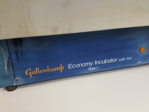 Thumbnail image of Gallenkamp Economy Laboratory Incubator with Fan Size 1 Lab
