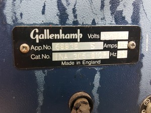Thumbnail image of Gallenkamp Economy Laboratory Incubator with Fan Size 1 Lab