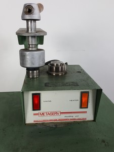 Thumbnail image of Metaserv Automatic Mounting Press Unit C1960A & 2 x Specimen Storage Cabinets