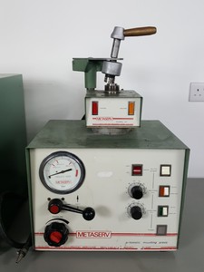 Thumbnail image of Metaserv Automatic Mounting Press Unit C1960A & 2 x Specimen Storage Cabinets