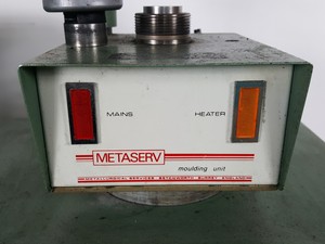 Thumbnail image of Metaserv Automatic Mounting Press Unit C1960A & 2 x Specimen Storage Cabinets