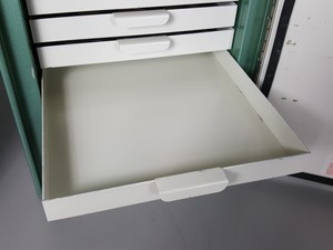 Thumbnail image of Metaserv Automatic Mounting Press Unit C1960A & 2 x Specimen Storage Cabinets