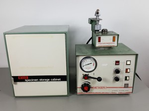 Thumbnail image of Metaserv Automatic Mounting Press Unit C1960A & 2 x Specimen Storage Cabinets