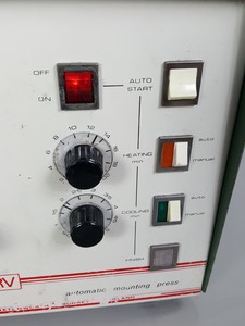 Thumbnail image of Metaserv Automatic Mounting Press Unit C1960A & 2 x Specimen Storage Cabinets