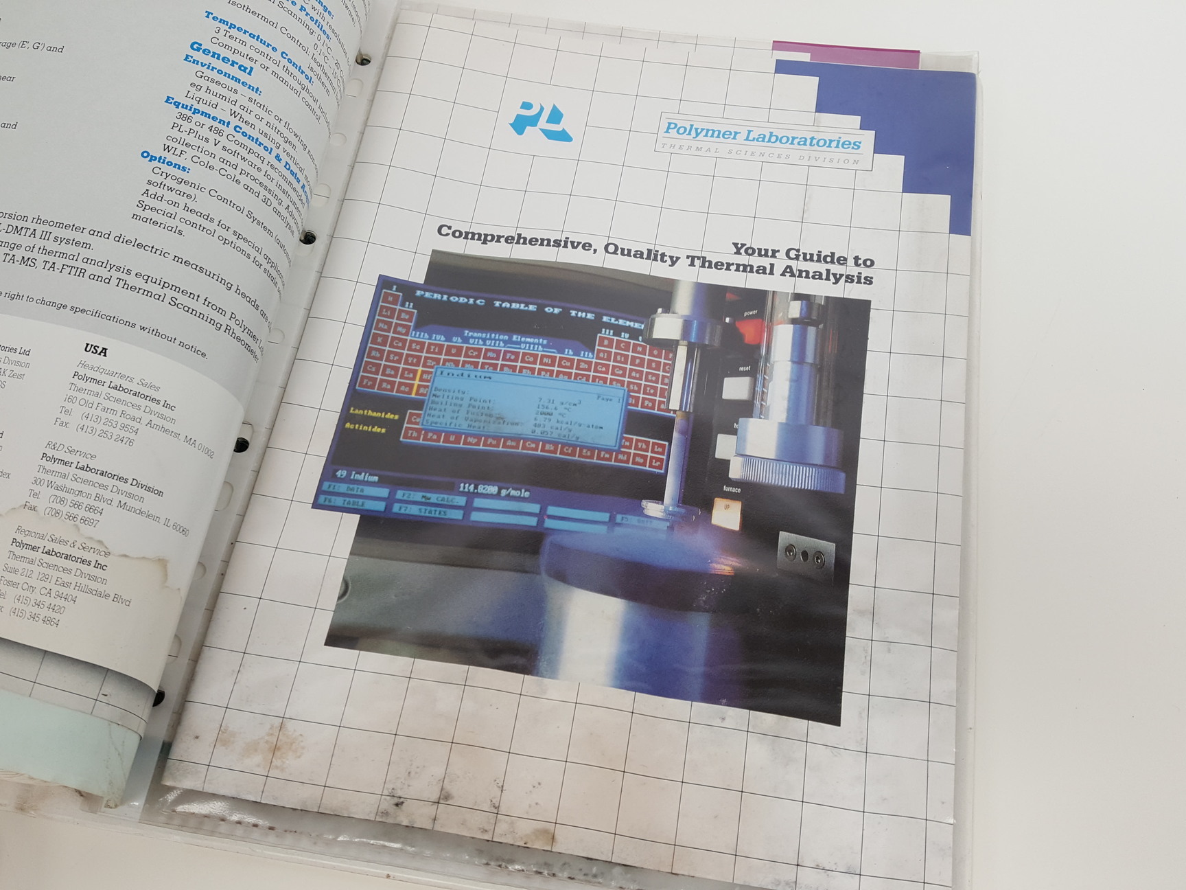 Image of Polymer Laboratories STA 1500 Thermal Analyser System - F5032 Interface Lab