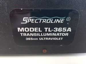 Thumbnail image of Spectroline UV Transilluminator Model - TL-365A 365nm Ultraviolet 8 x 16" lab