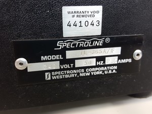 Thumbnail image of Spectroline UV Transilluminator Model - TL-365A 365nm Ultraviolet 8 x 16" lab