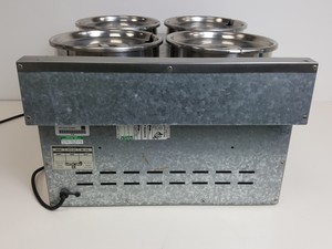 Thumbnail image of Lincat BS4W Stainless Steel Electric Counter-Top Benchtop 4 Pot Bain Marie Lab