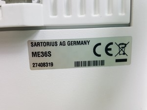 Thumbnail image of Sartorius ME36S High Capacity Micro Balance Laboratory Scales Lab 