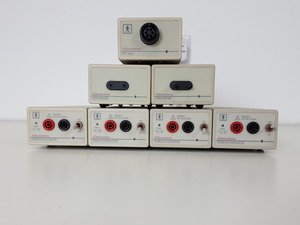 Thumbnail image of 7 x AD Instruments ML Units - ML180 Stimulus Isolator, ML140 Spirometer, ML135 
