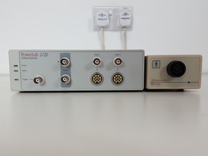 Thumbnail image of AD Instruments ML820 PowerLab 2/20 With ML132 BIO Amp Lab