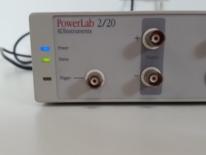 Thumbnail image of AD Instruments ML820 PowerLab 2/20 With ML132 BIO Amp Lab