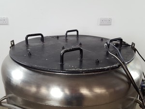 Thumbnail image of STATEBOURNE Liquid Nitrogen Cryogenic Storage Dewar Tank with Racking Lab