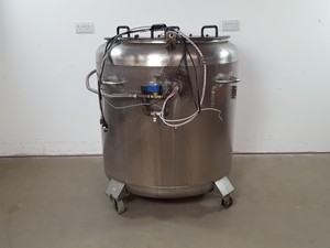 Thumbnail image of STATEBOURNE Liquid Nitrogen Cryogenic Storage Dewar Tank with Racking Lab
