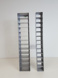 Thumbnail image of 57 x Units of Cryogenic Laboratory Freezer Racking -  40 x Large 17 x Small