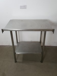 Thumbnail image of 3 x Commercial Kitchen Catering Food Prep Tables/Benches of Various Sizes 