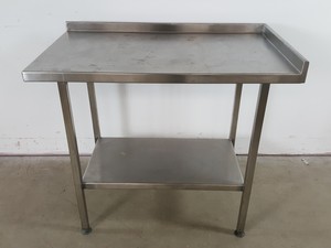 Thumbnail image of 3 x Commercial Kitchen Catering Food Prep Tables/Benches of Various Sizes 