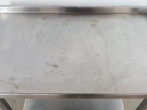 Thumbnail image of 3 x Commercial Kitchen Catering Food Prep Tables/Benches of Various Sizes 