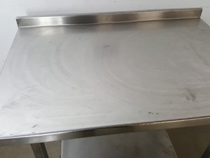Thumbnail image of 3 x Commercial Kitchen Catering Food Prep Tables/Benches of Various Sizes 