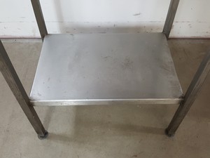Thumbnail image of 3 x Commercial Kitchen Catering Food Prep Tables/Benches of Various Sizes 
