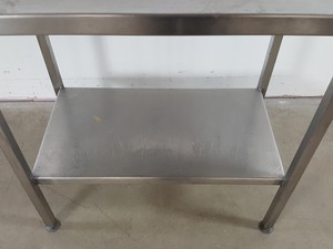 Thumbnail image of 3 x Commercial Kitchen Catering Food Prep Tables/Benches of Various Sizes 