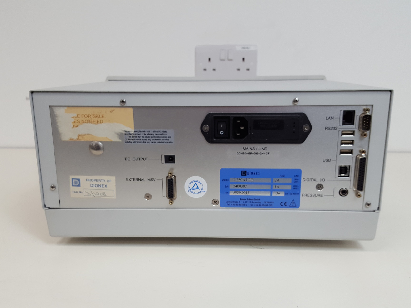 Image of Dionex HPLC System - ASI-100,  P680, TCC-100, PDA-100 Lab