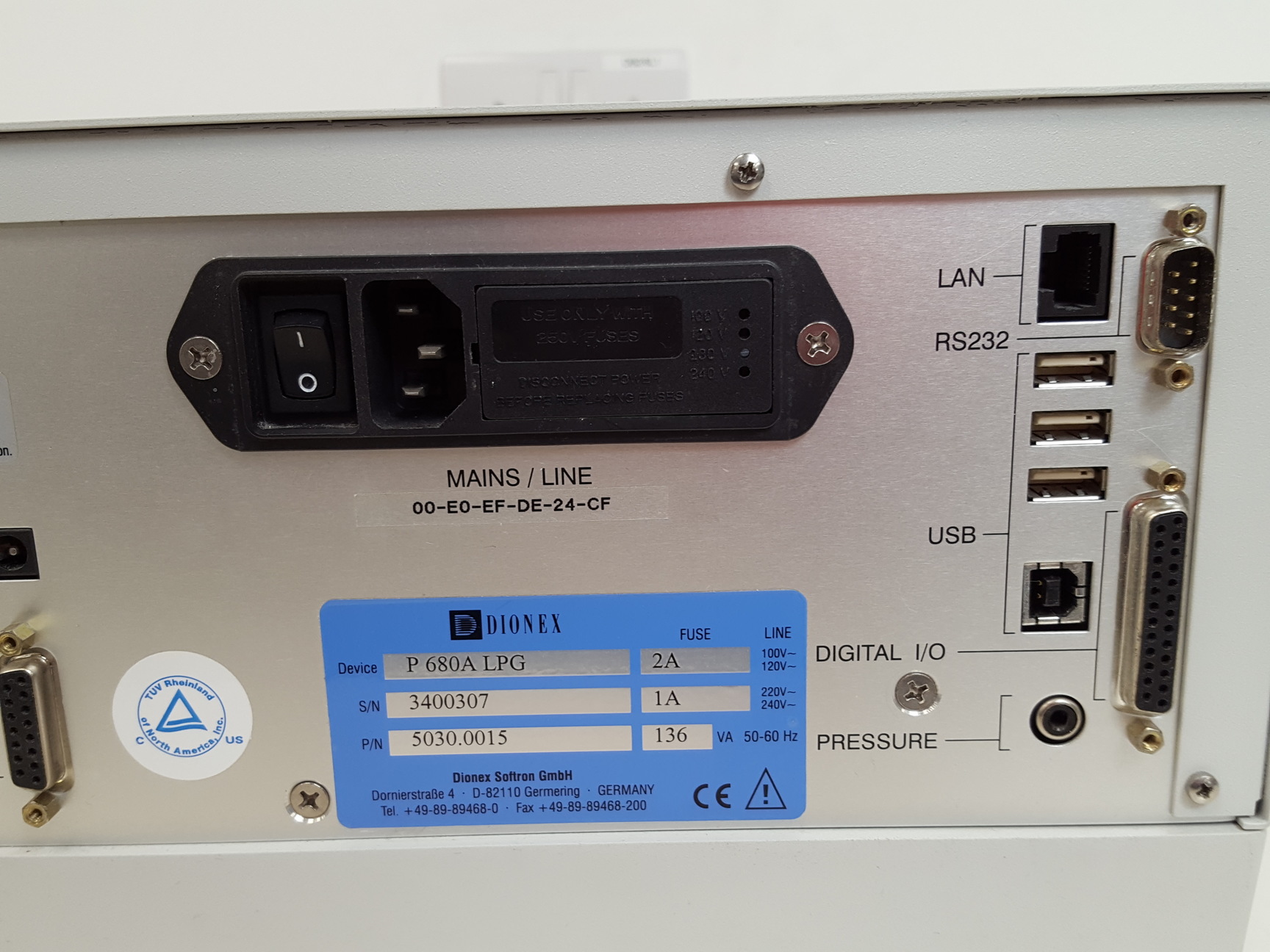Image of Dionex HPLC System - ASI-100,  P680, TCC-100, PDA-100 Lab