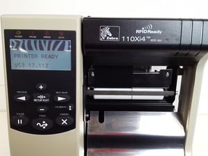 Thumbnail image of Zebra 110Xi4 600dpi Thermal USB / Ethernet Label Printer RFID Ready