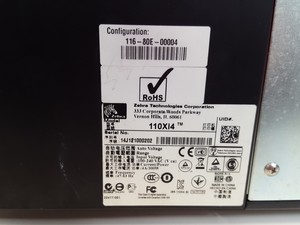 Thumbnail image of Zebra 110Xi4 600dpi Thermal USB / Ethernet Label Printer RFID Ready
