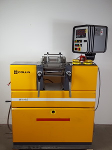 Thumbnail image of Collin Walzwerk 110 E Laboratory Twin Roll Mill Lab