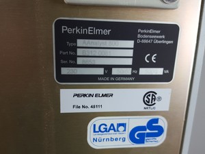Thumbnail image of Perkin Elmer AAnalyst 800 Atomic Absorption Spectrometer Spares - Parts Only