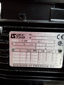 Thumbnail image of ULVAC Rotary Blade Pump Vacuum Pump Model GLD-040 Lab