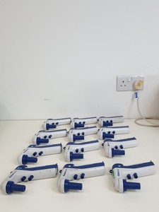 Thumbnail image of Lot of 29 Laboratory Pipettes & Automatic Pipettors - Fisherbrand, Gilson Lab