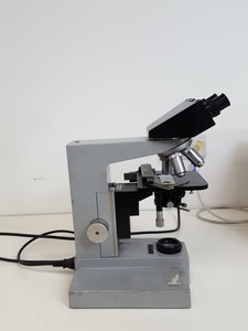 Thumbnail image of Leitz WETZLAR SM-LUX Type 020-441.003 Binocular Microscope w/ 4 x Objectives Lab