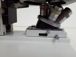 Thumbnail image of Leitz Weltzar Diavert Phase Contrast Inverted Microscope with 5 x Objectives Lab