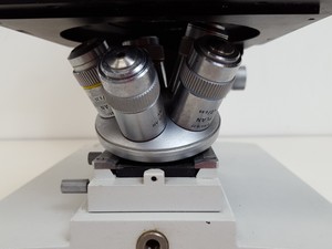 Thumbnail image of Leitz Weltzar Diavert Phase Contrast Inverted Microscope with 5 x Objectives Lab