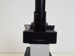 Thumbnail image of Leitz Weltzar Diavert Phase Contrast Inverted Microscope with 5 x Objectives Lab