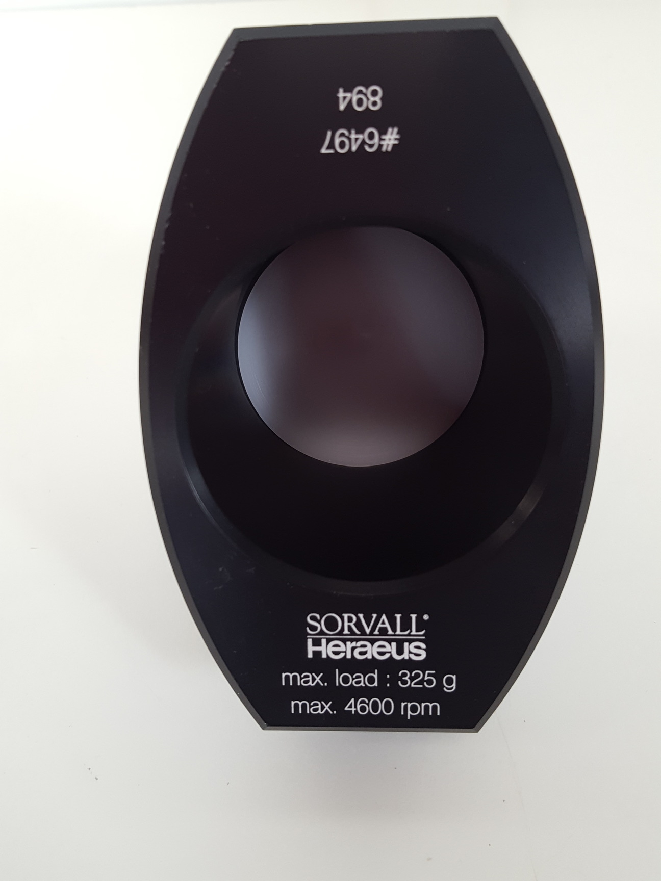 Image of 4 x Sorvall Heraeus #6497/894 250ml Conical Centrifuge Buckets Lab