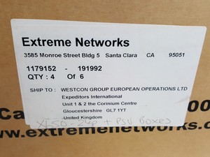 Thumbnail image of Extreme Networks Summit X650-24x  Model - 17002B Network Switch with PSU 