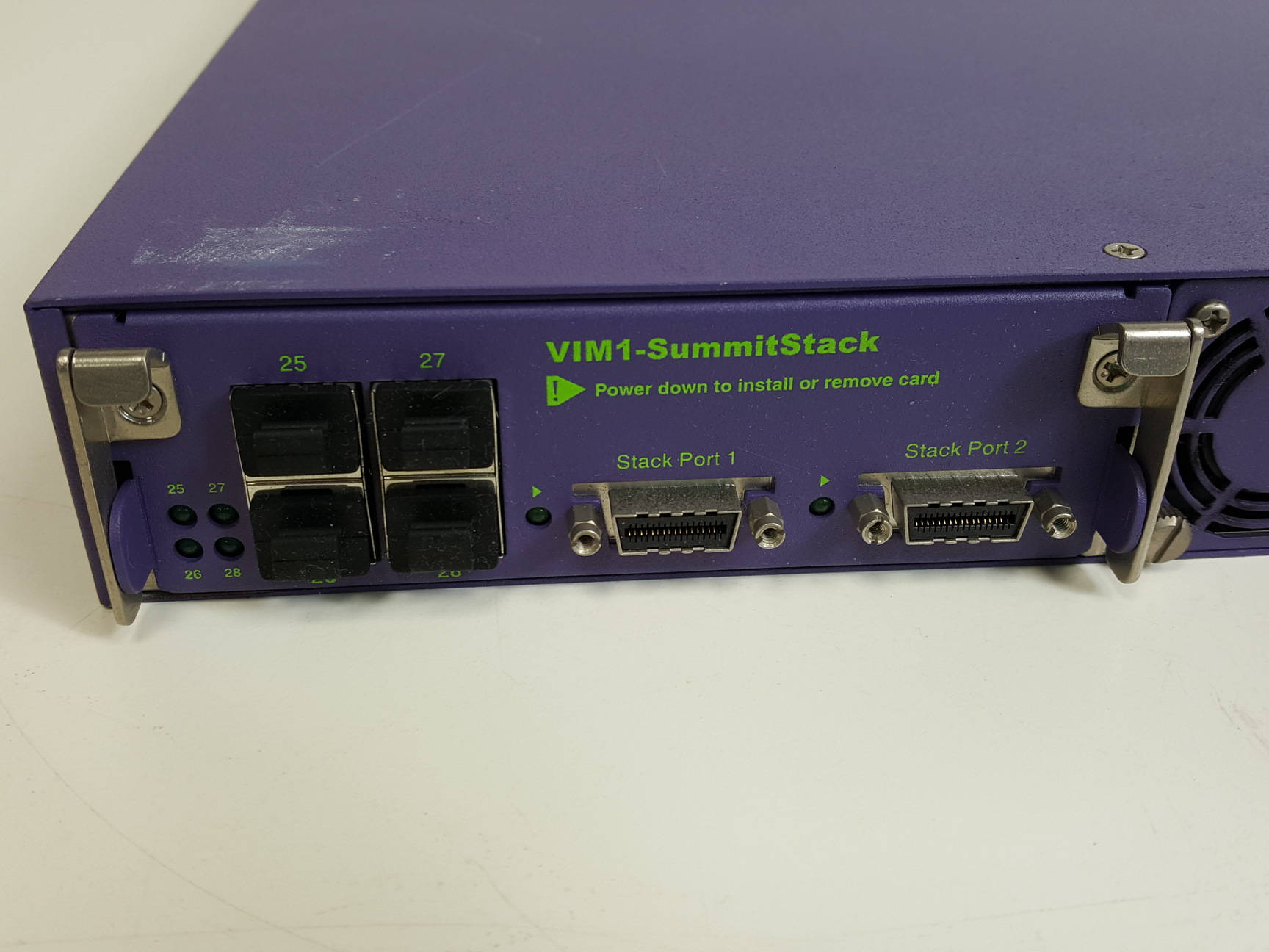 Image of Extreme Networks Summit X650-24x  Model - 17002B Network Switch with PSU 