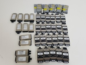 Thumbnail image of Large Lot of Extreme Networks Network Switches, Modules, Cables, Noise Filters