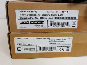 Thumbnail image of Large Lot of Extreme Networks Network Switches, Modules, Cables, Noise Filters
