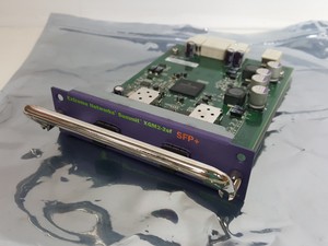 Thumbnail image of Large Lot of Extreme Networks Network Switches, Modules, Cables, Noise Filters