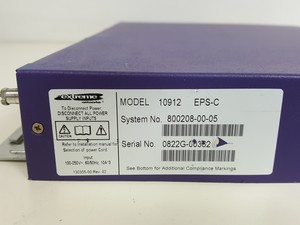 Thumbnail image of Large Lot of Extreme Networks Network Switches, Modules, Cables, Noise Filters