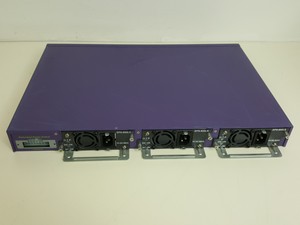 Thumbnail image of Large Lot of Extreme Networks Network Switches, Modules, Cables, Noise Filters