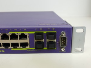 Thumbnail image of Large Lot of Extreme Networks Network Switches, Modules, Cables, Noise Filters