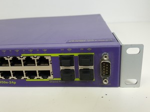 Thumbnail image of Large Lot of Extreme Networks Network Switches, Modules, Cables, Noise Filters